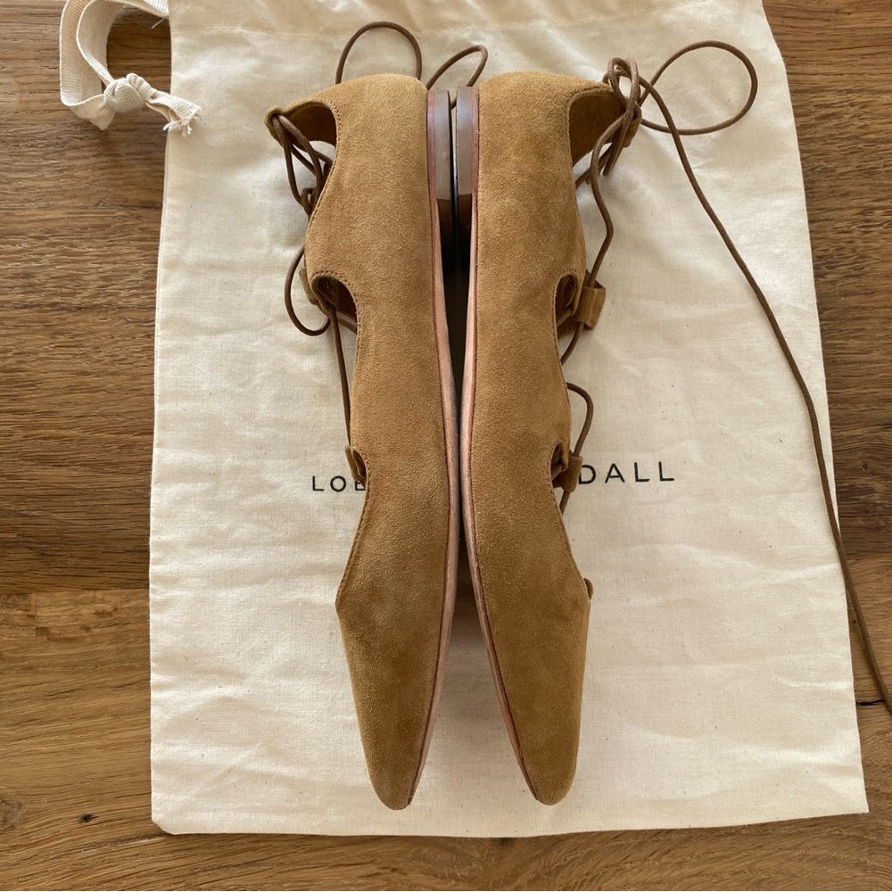 Loeffler Randall Ambra Sienna lace-up ballet flats - Picture 6 of 7